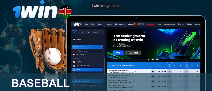 1win Baseball nchini Kenya