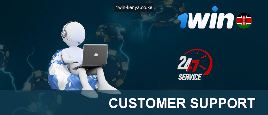 1Win usaidizi nchini Kenya
