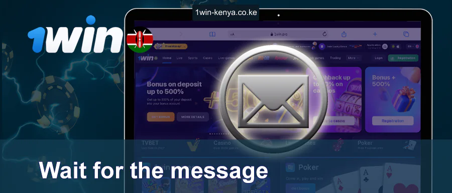 Receive A Verification Message On 1win