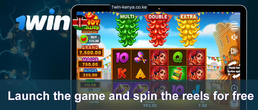 Endesha Mchezo wa Slots On 1win