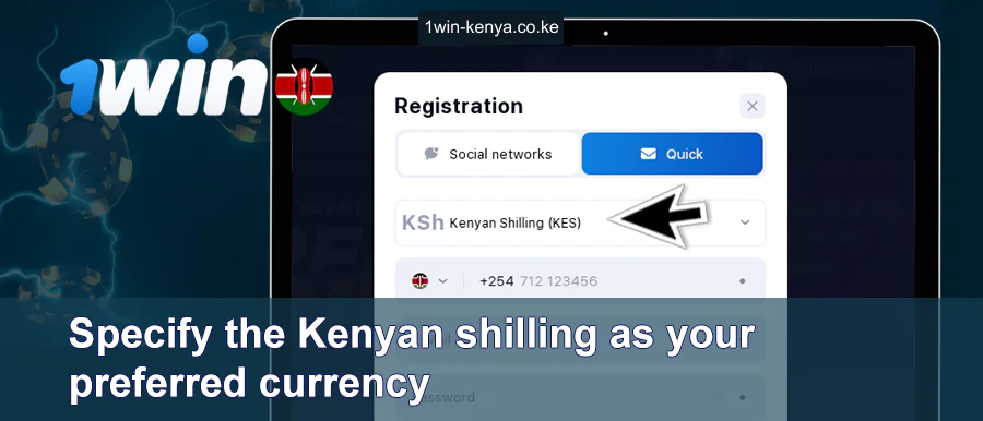 Bainisha Shilingi ya Kenya kwenye 1Win