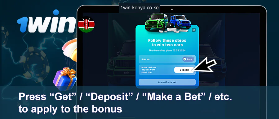 Bonyeza Kitufe Kutuma Bonasi kwenye 1Win