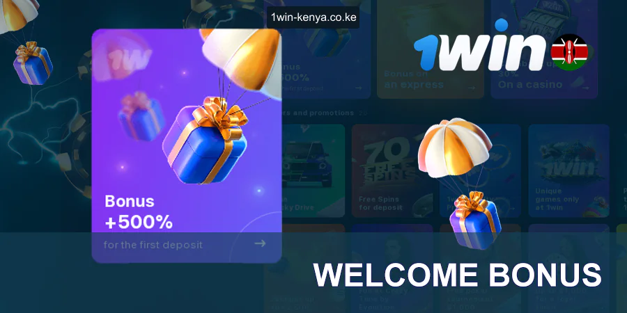 Bonasi ya Karibu ya 1Win nchini Kenya