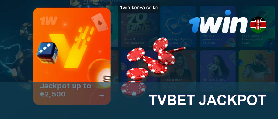 Bonasi ya Jackpot ya 1win ya Tvbet
