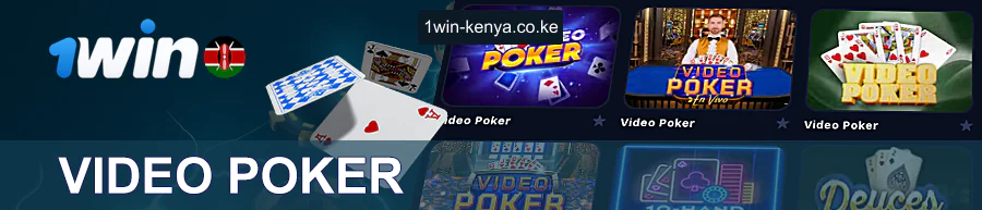 Video Poker katika 1Win Kasino