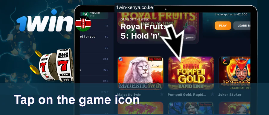 Chagua Mchezo wa Kasino 1win