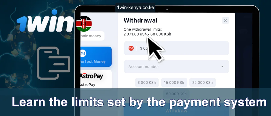 Kiwango cha chini na cha Juu cha Kujitoa kwenye 1win