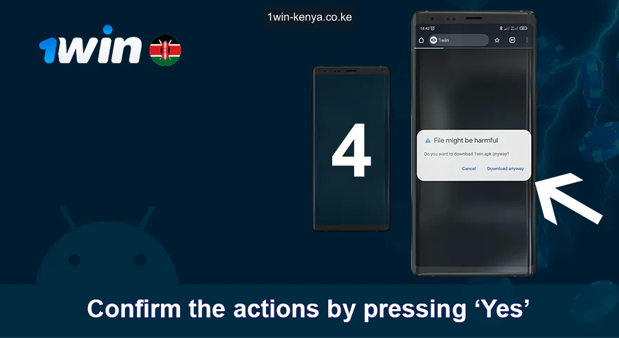 Thibitisha Kitendo Kwenye Tovuti ya 1win Casino