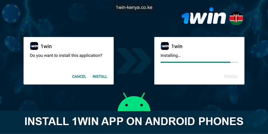 Sakinisha 1win App Kwenye Simu za Android