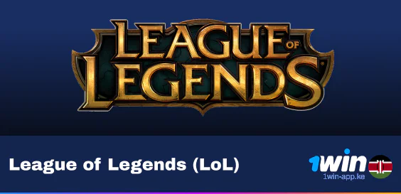League of Legends betting at 1Win App